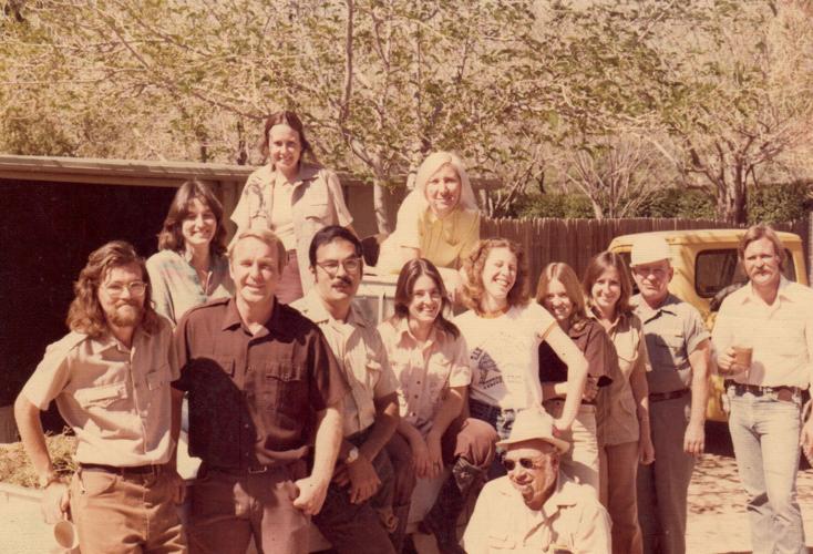 Reid Park Zoo Staff, 1975