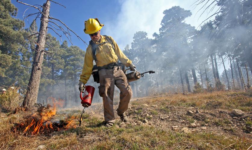 Fire on Mount Bigelow