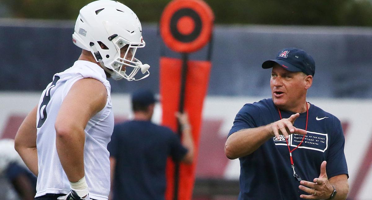 Arizona Wildcats football practice