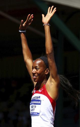 NCAA track & field: UA's Barrett, Lalang win titles    