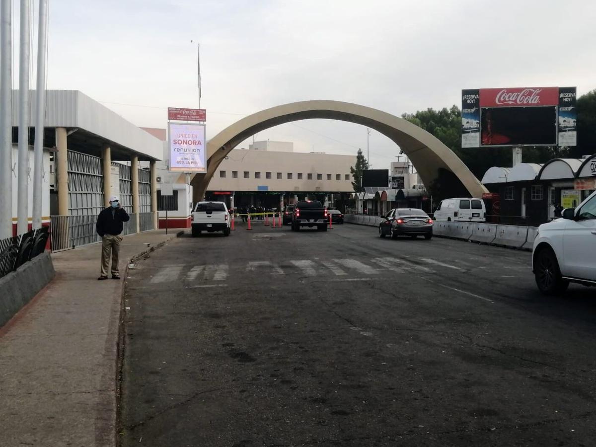 Garita desde Nogales, Sonora