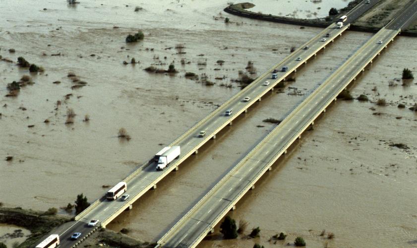 Gila River Bridge on Interstate 10