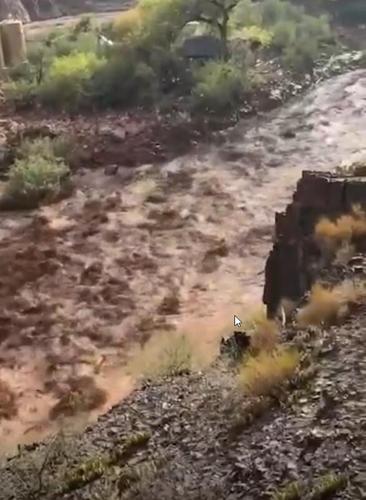 Flooding at the Grand Canyon