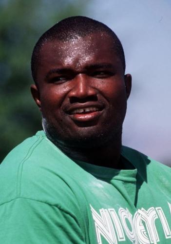 Ex-Cat made 2 Games in shot put    