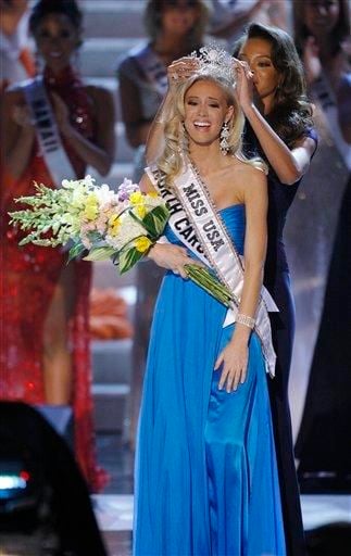 Miss North Carolina crowned Miss USA 2009  