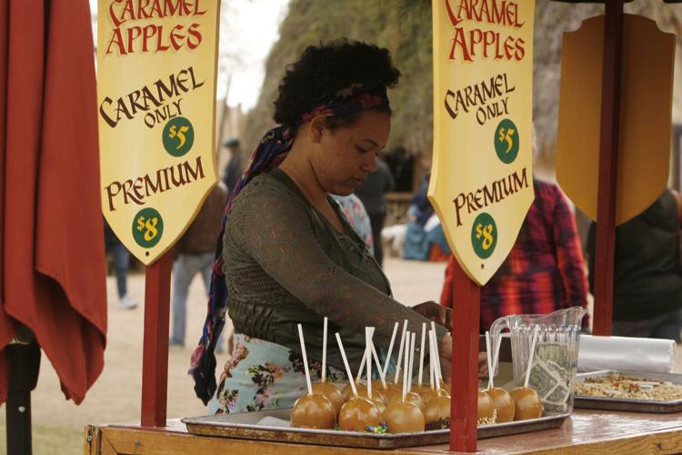 Arizona Renaissance Festival candy apples