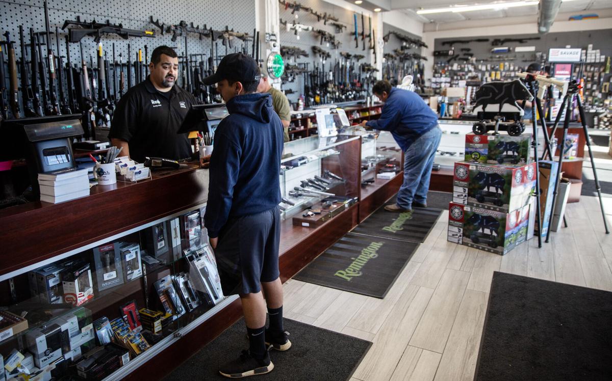 The Hub, gun store