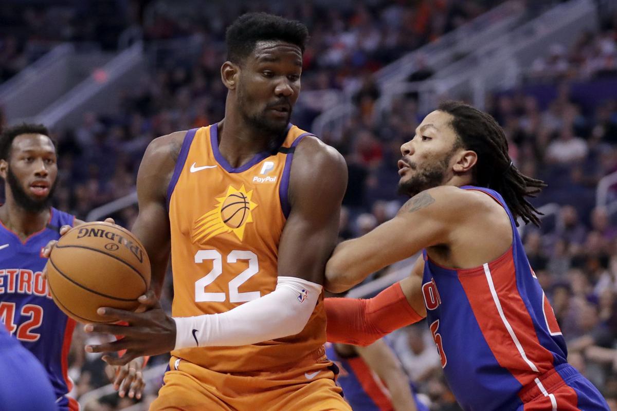 Pistons Suns Basketball