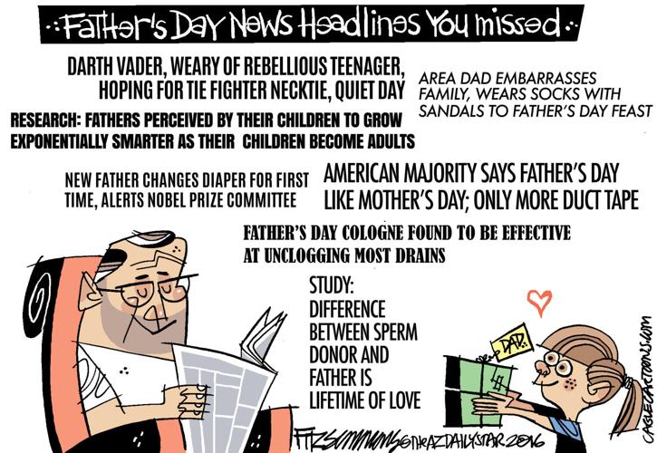 Daily Fitz Cartoon: Father's Day