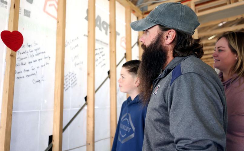 Heartfelt messages fill wounded veteran's new Vail home