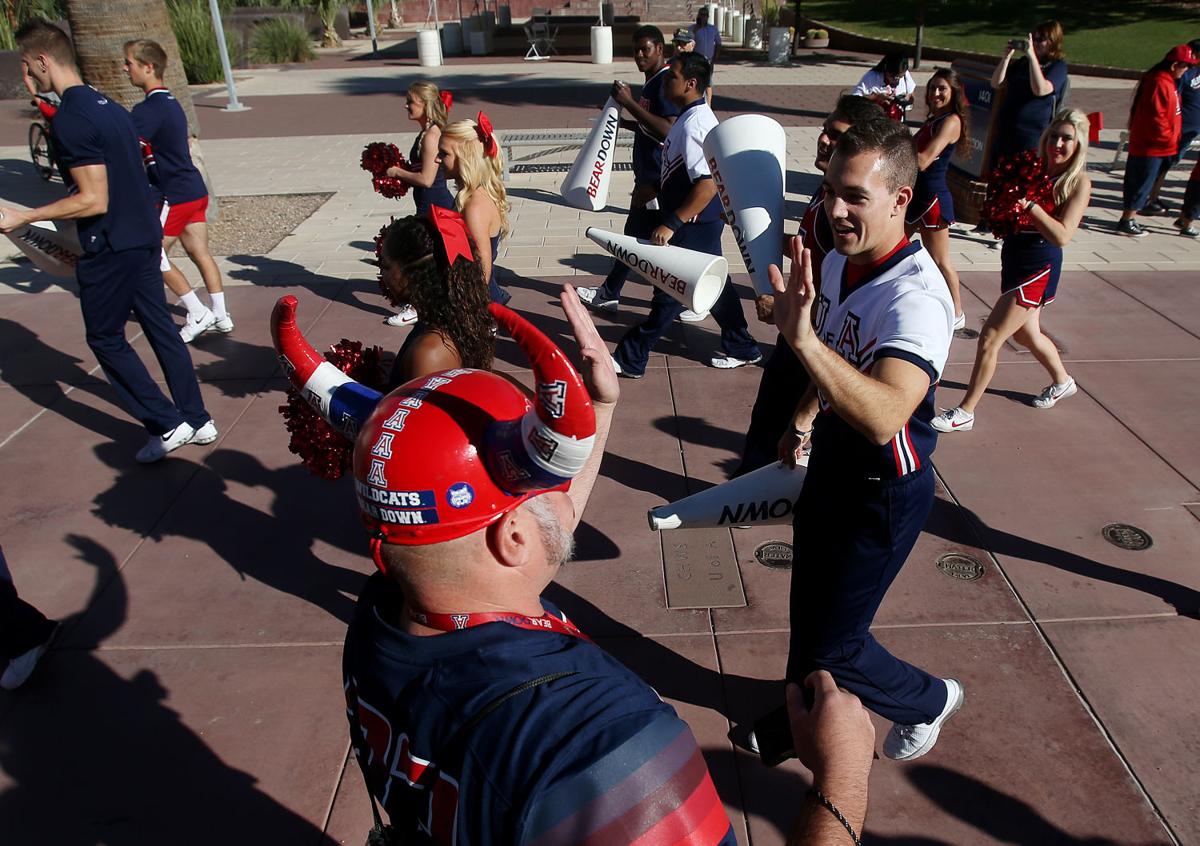 Photos University of Arizona Parade and Bonfire