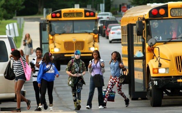 First day of school in Francis Howell