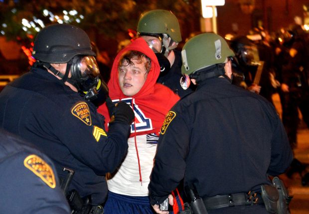 TPD deals with crowd after UA Men's Basketball loss