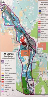 Here's the first glimpse of Arizona's proposed Interstate 11 routes