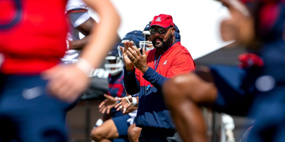 University of Arizona football practice, 2022