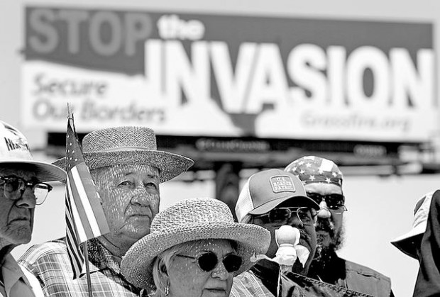 Billboard towering over South Side intensifies debate over immigration  