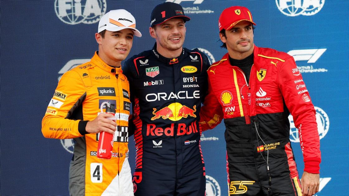 Verstappen takes pole at Spanish GP ahead of Sainz