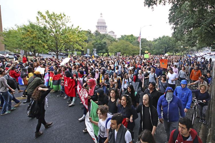 Election Protest Texas