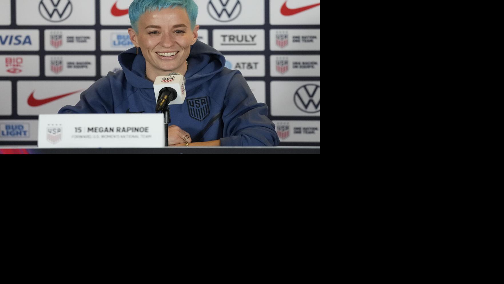 Rapinoe says she’ll retire after the NWSL season, World Cup