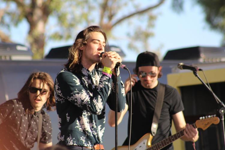 Side stage burns it up