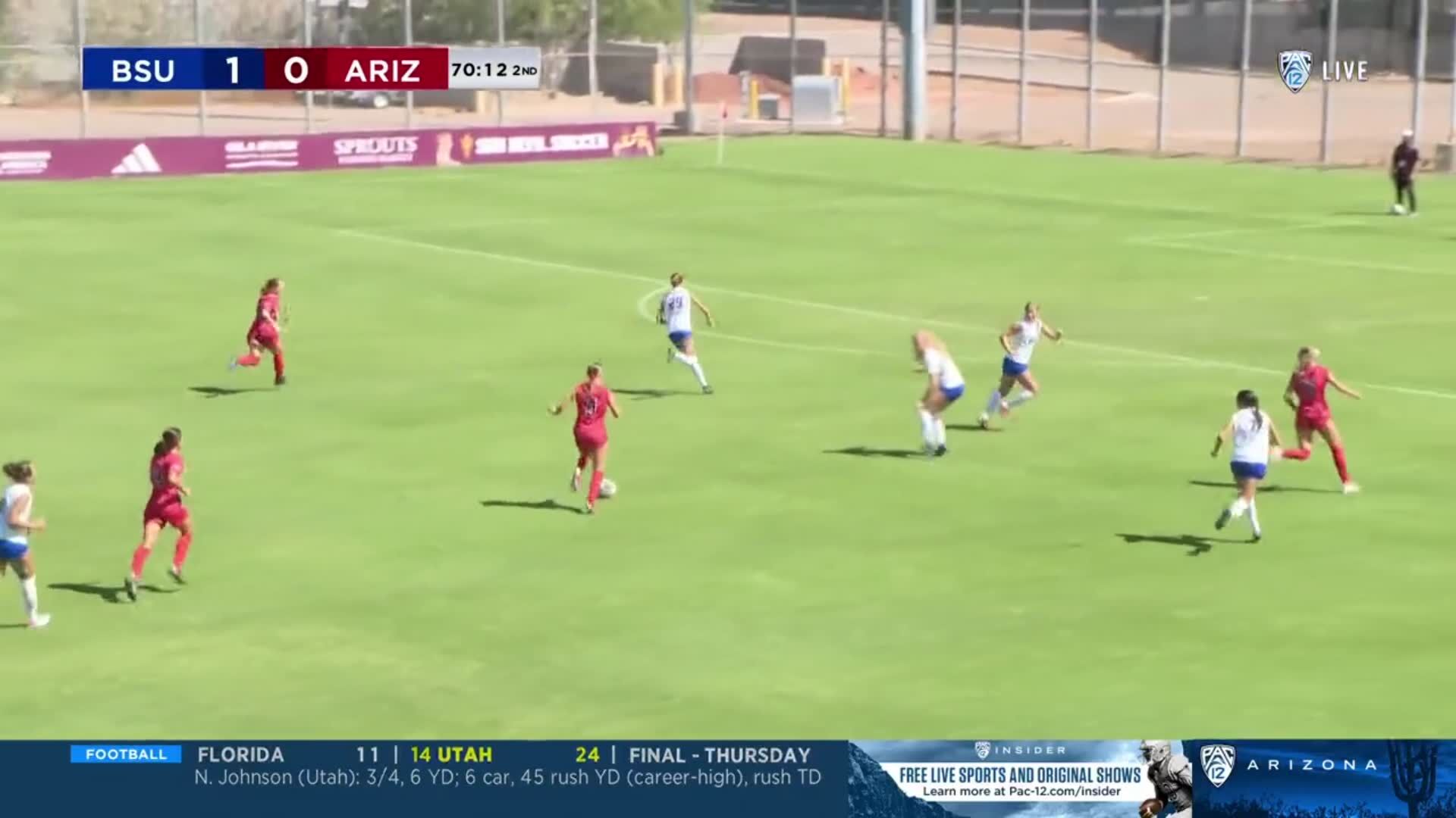 VIDEO Arizona Soccers Nicole Dallin gets equalizer vs