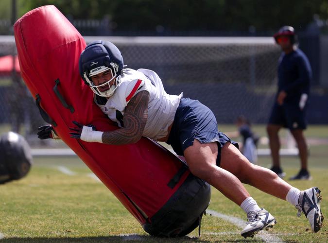 Spring football practice