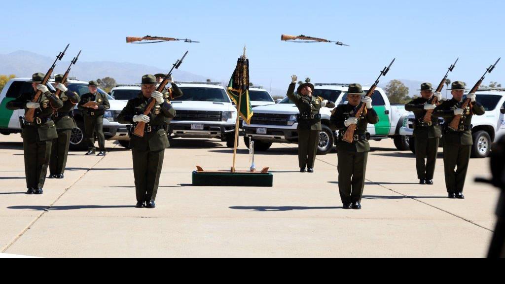 Tucson sector border patrol wins honor guard competition