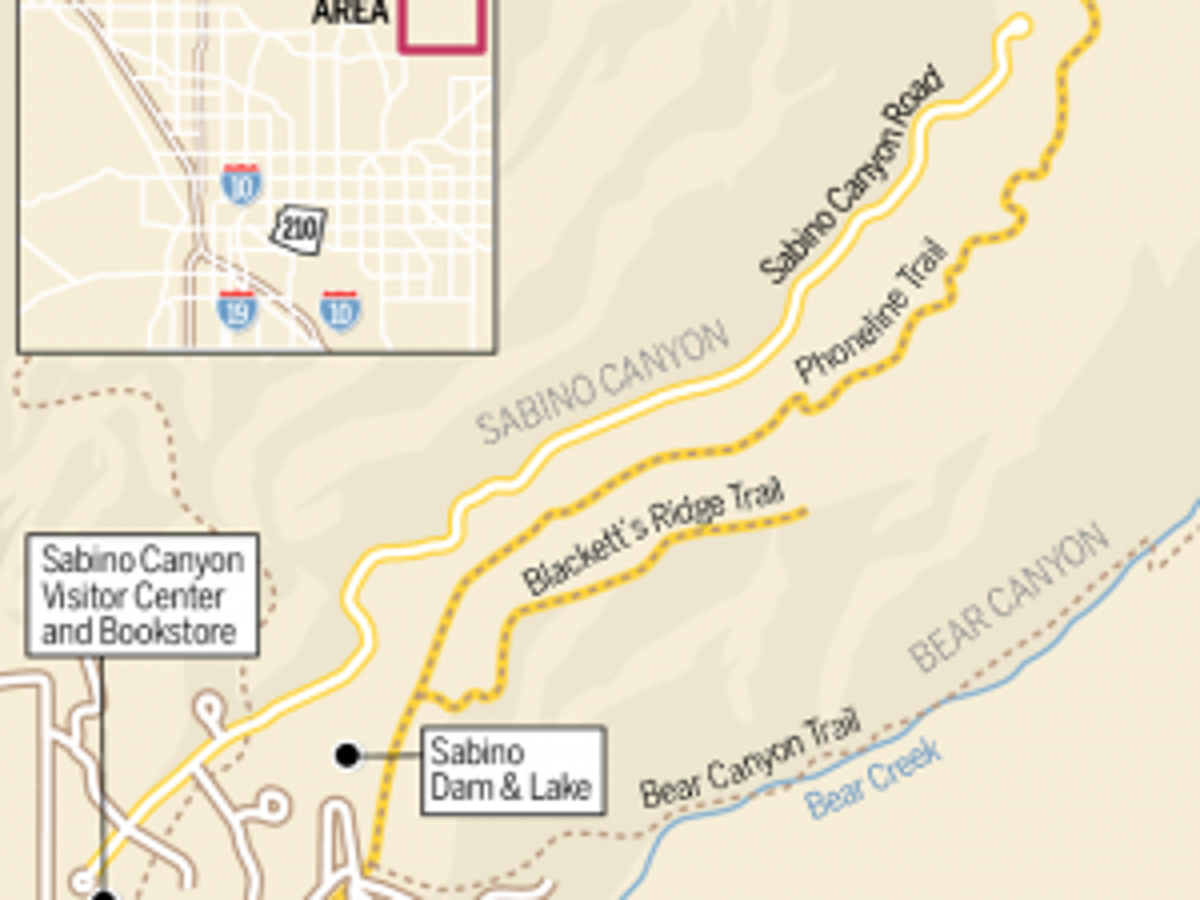 Sabino Canyon 10 Reasons To Love Sabino Canyon Home Life Health Tucson Com Sabino Canyon Trail Map