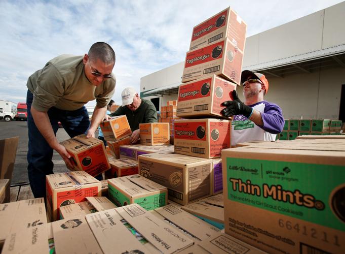 Girl Scout cookies are here