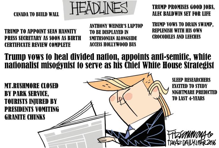 Daily Fitz Cartoon: Headlines