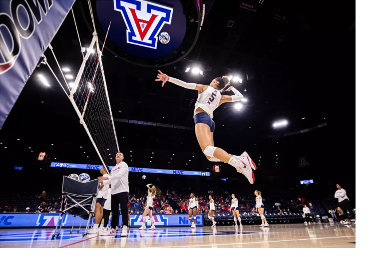 UA Volleyball vs. Pacific, NIVC 2nd Round