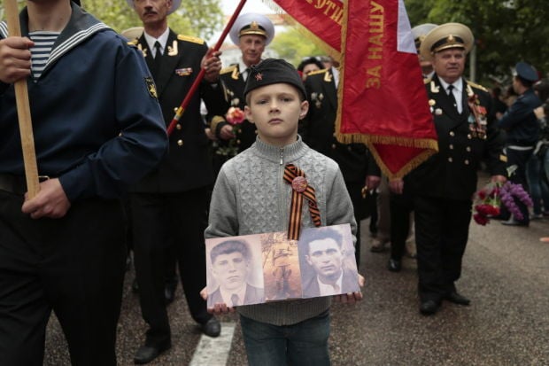 AP PHOTOS: Victory Day from Red Square to Crimea