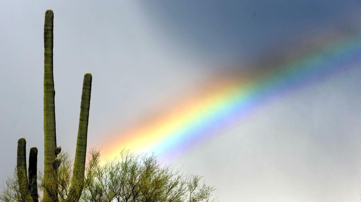 Monsoon storm in Tucson