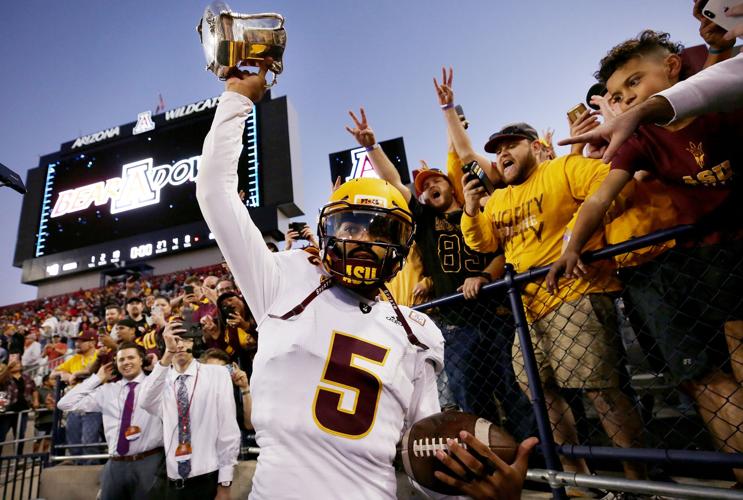 Arizona Wildcats vs. Arizona State Sun Devils in the 2018 Territorial Cup (copy)