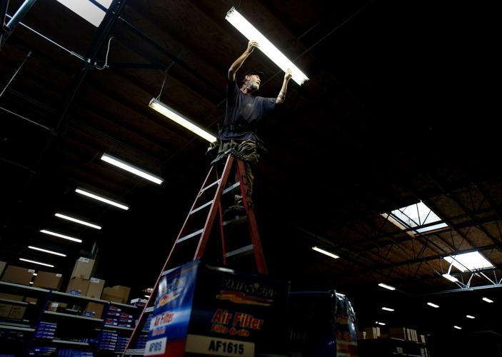 Energy-efficient lighting rebate program