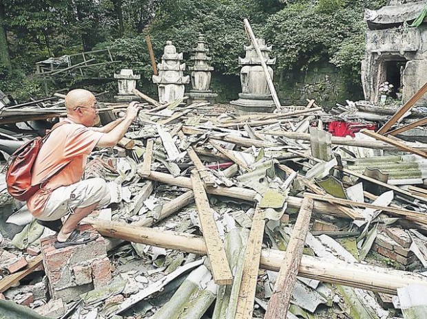 Writer Liao captures pain of earthquake  