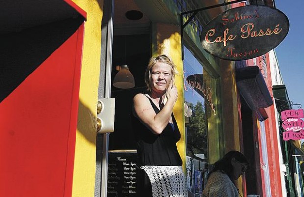 New owner of cafe displays her initiative in business world  