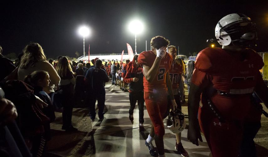 Sahuaro football by Rebecca Sasnett