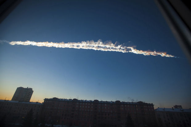 Asteroid hit