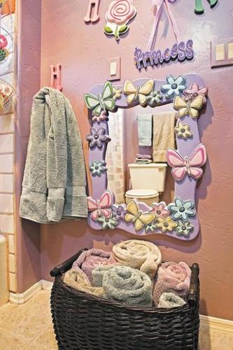 Design bath to appeal to kids  