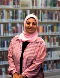 Starting a new life in a new country at the library