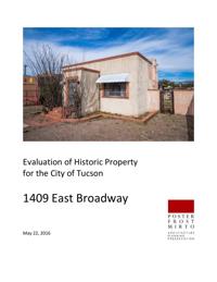 Full report, 1409 E. Broadway