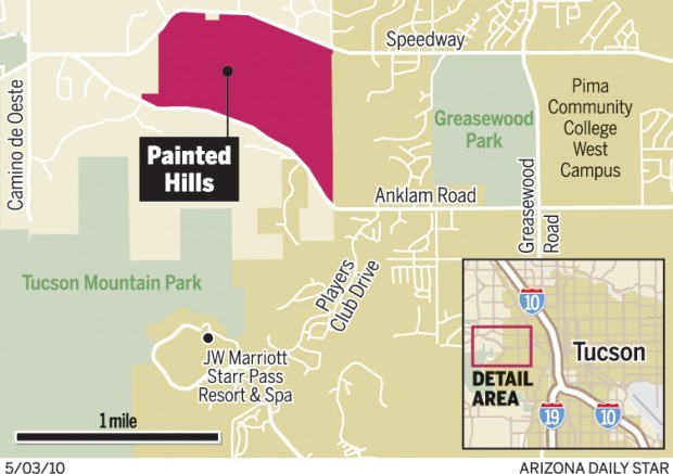 County opposes city water for project by Tucson Mts.
