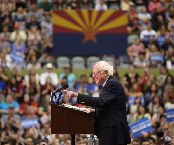 Bernie Sanders in Tucson