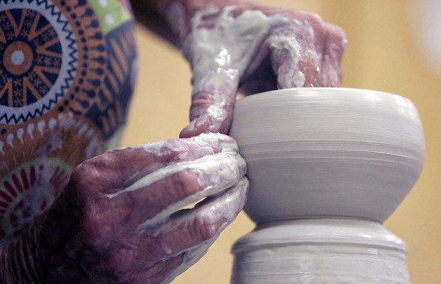 Potter knows happiness and contentment   