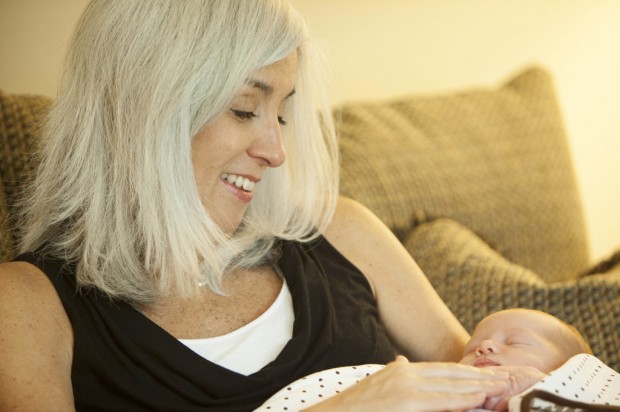 Grandma gives birth to her own grandchild    