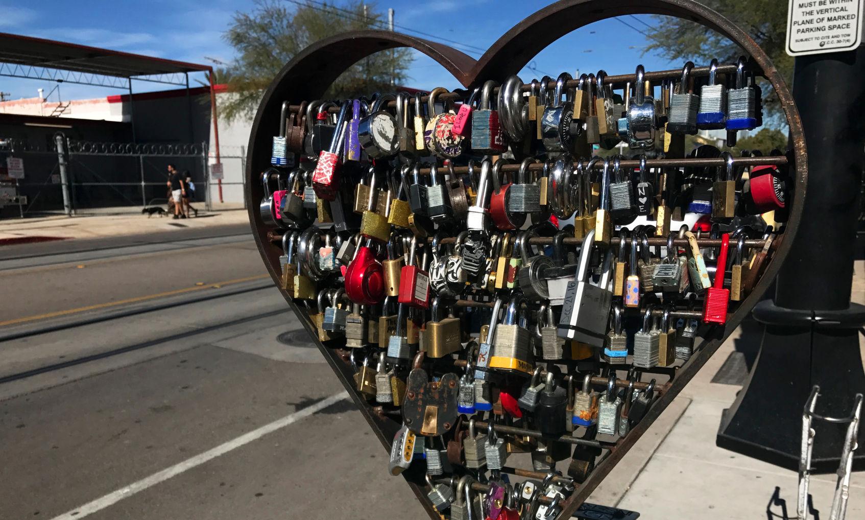 Locks out and about in public