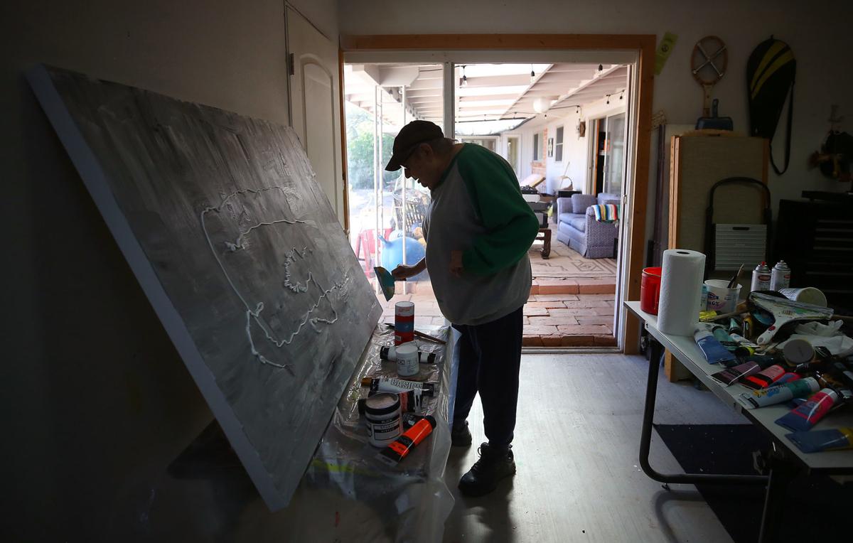 Tucson Artist Bob Bennett Is A Survivor Finds Strength Fortitude Through Painting Local News Tucson Com