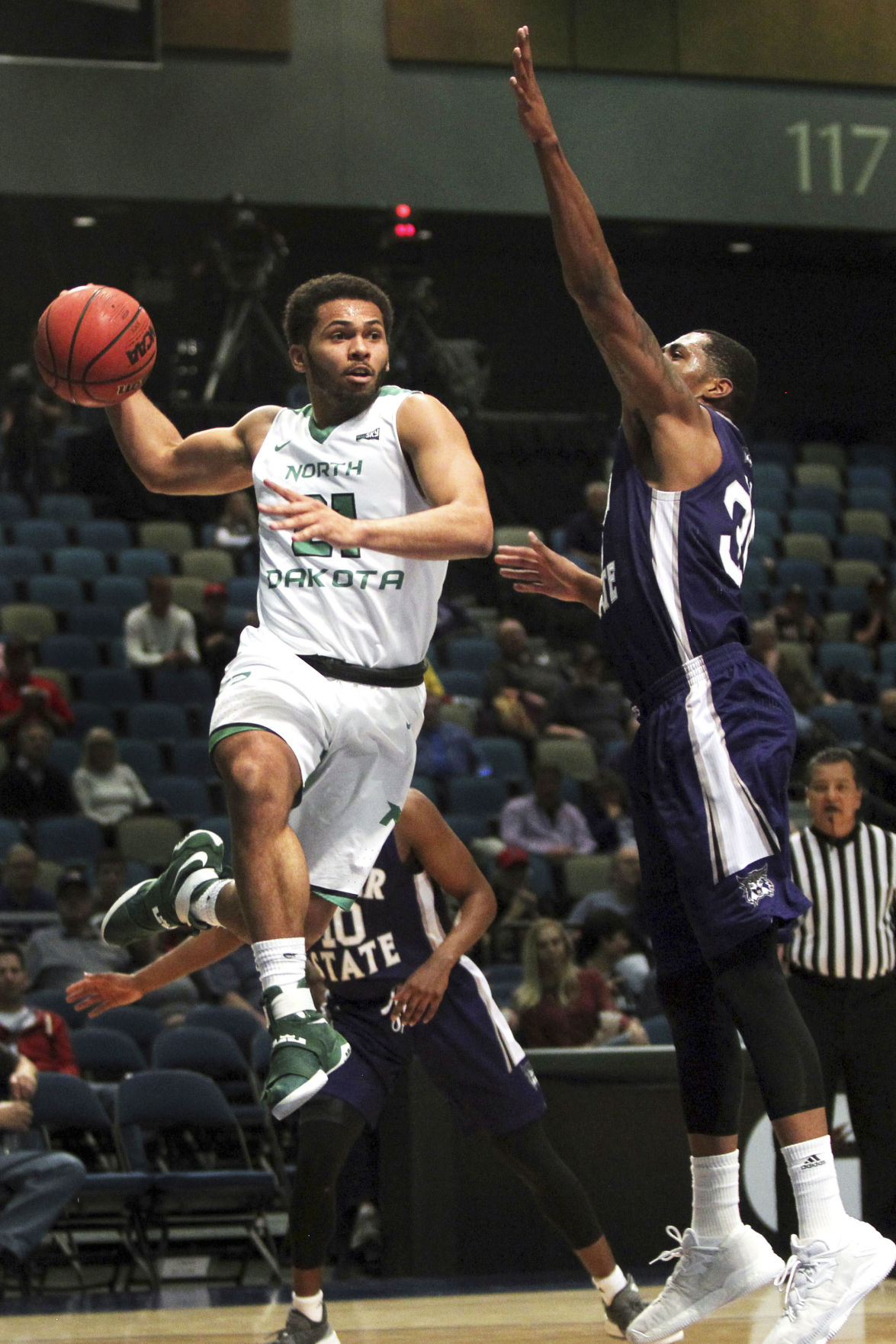 North Dakota's key player Quinton Hooker