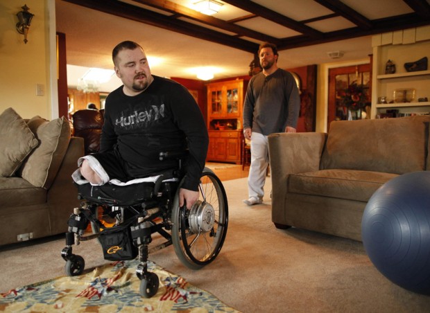 Injured, legless war vet flies off NY coaster, is killed   